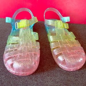 Carters Jelly Rainbow sandals